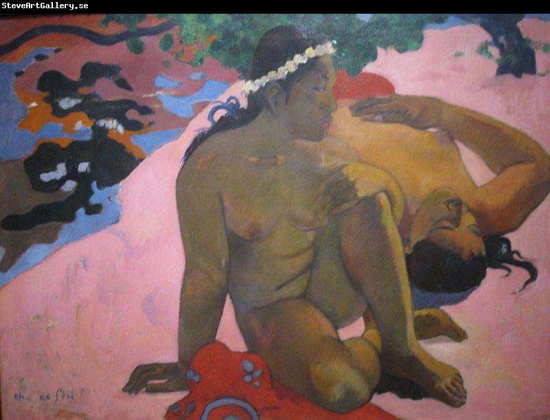 Paul Gauguin What, are you Jealous